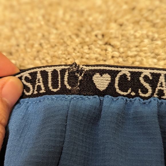 C. Saucy Royal Blue Large Scrub Skirt - Picture 4 of 4